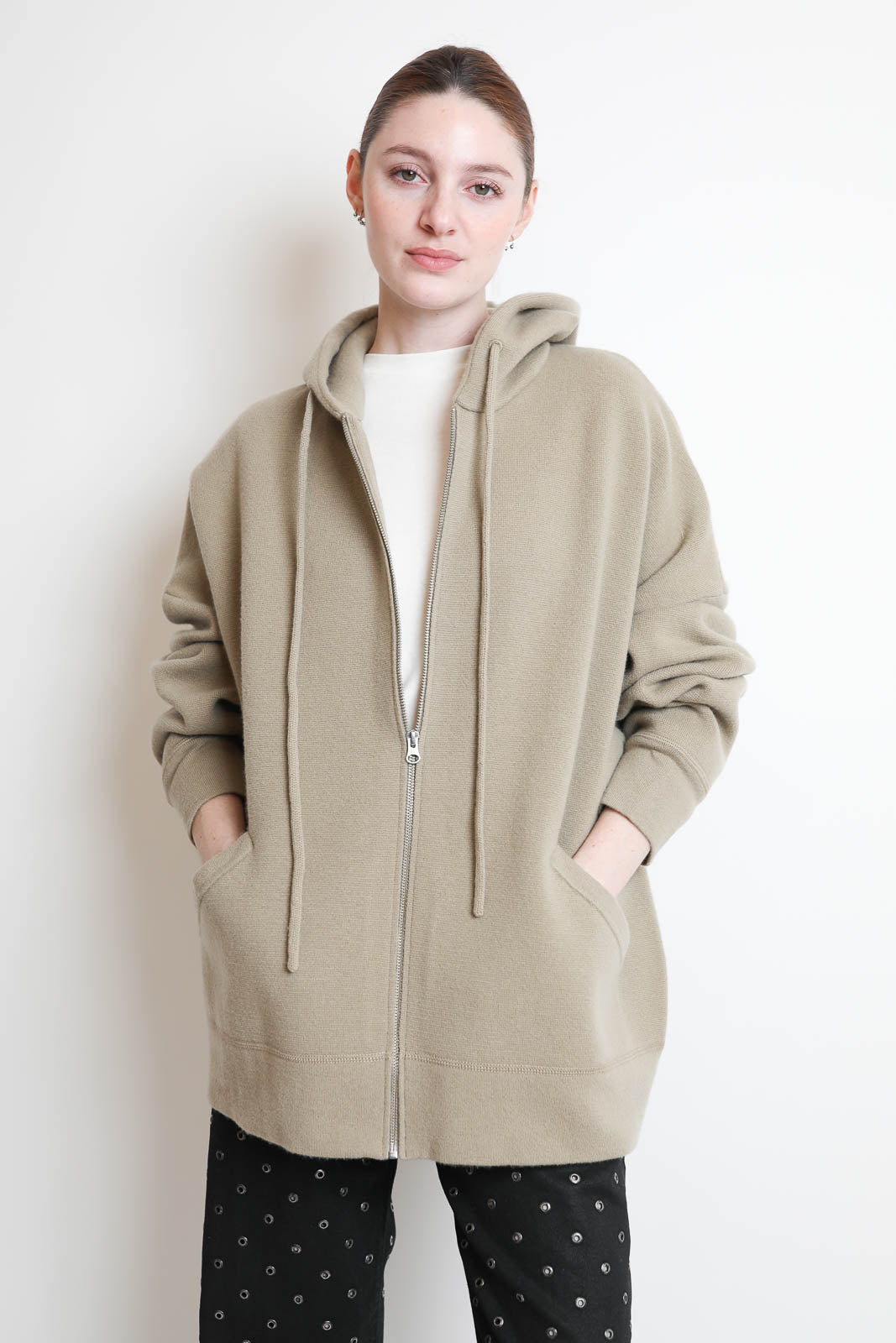 Extreme Cashmere, Cardigan Donnie en poussière