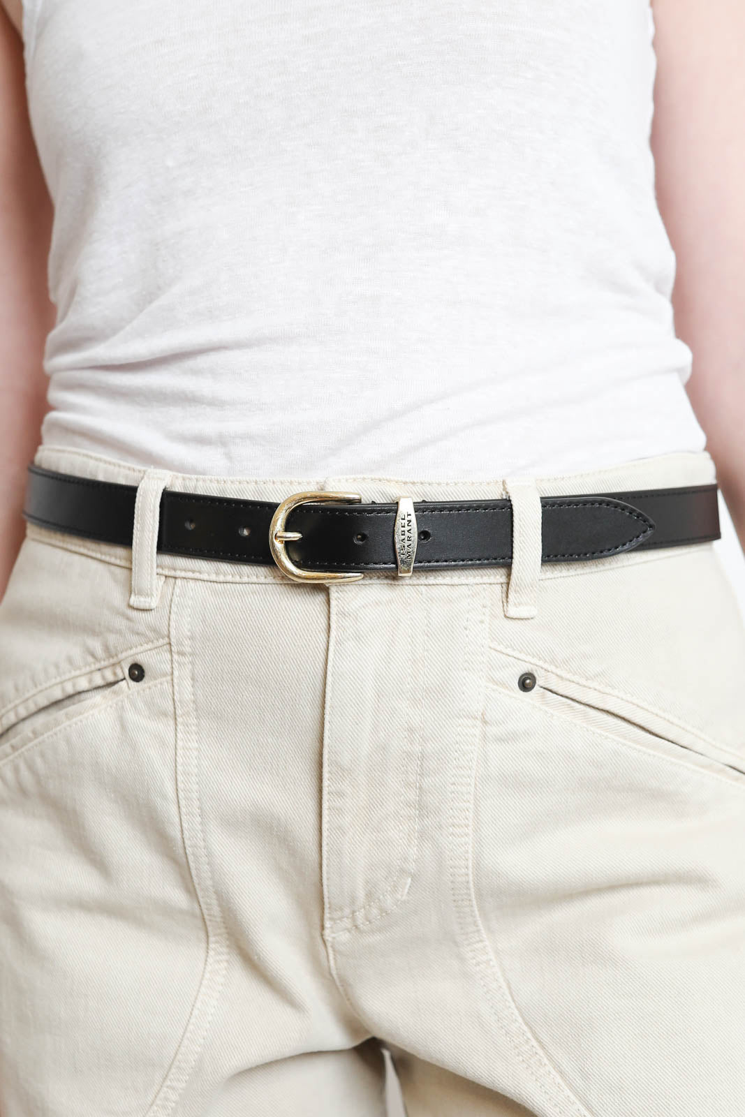 Isabel Marant, ceinture Zadd en noir