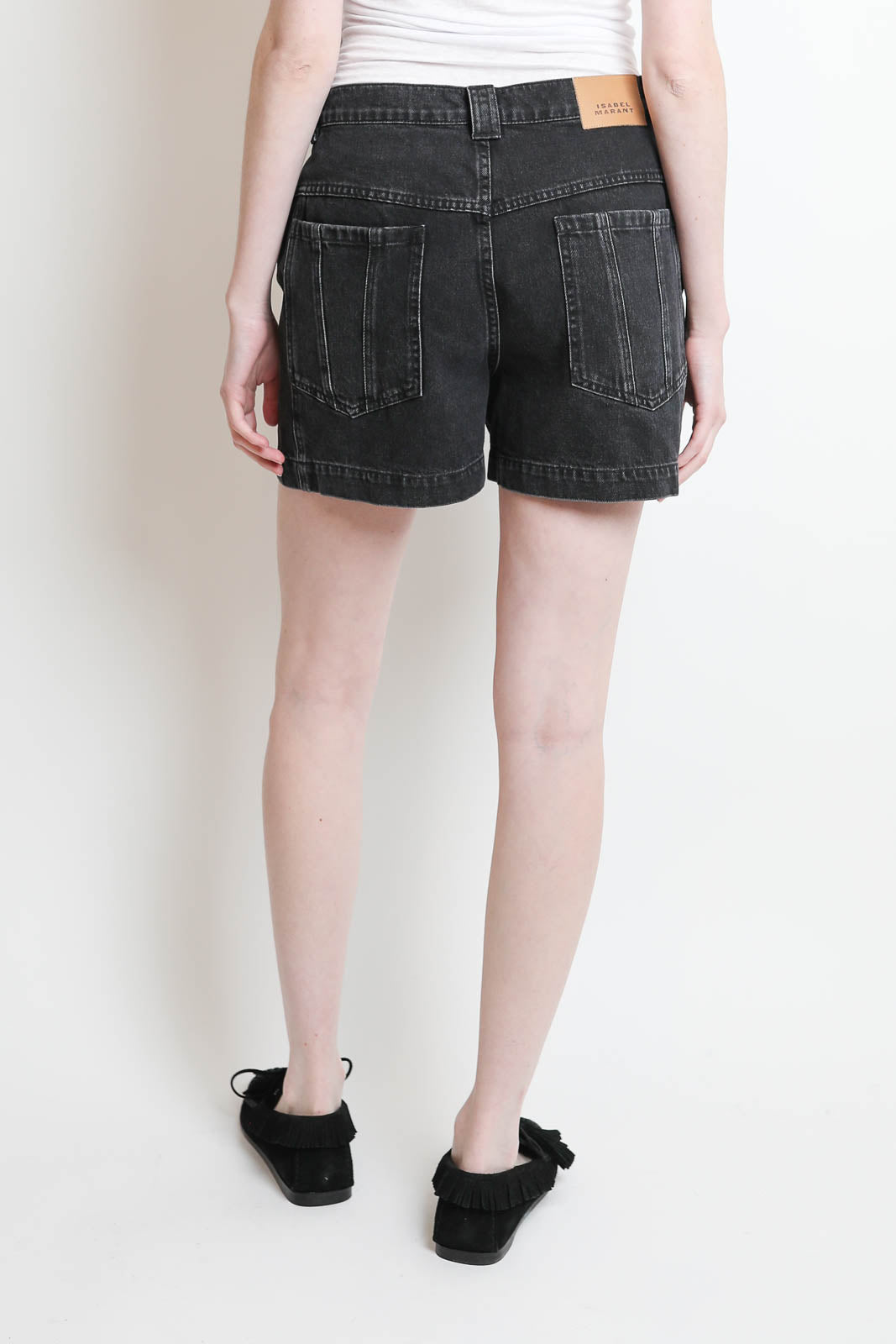 Marant Etoile, Shorts Joely en noir fondu