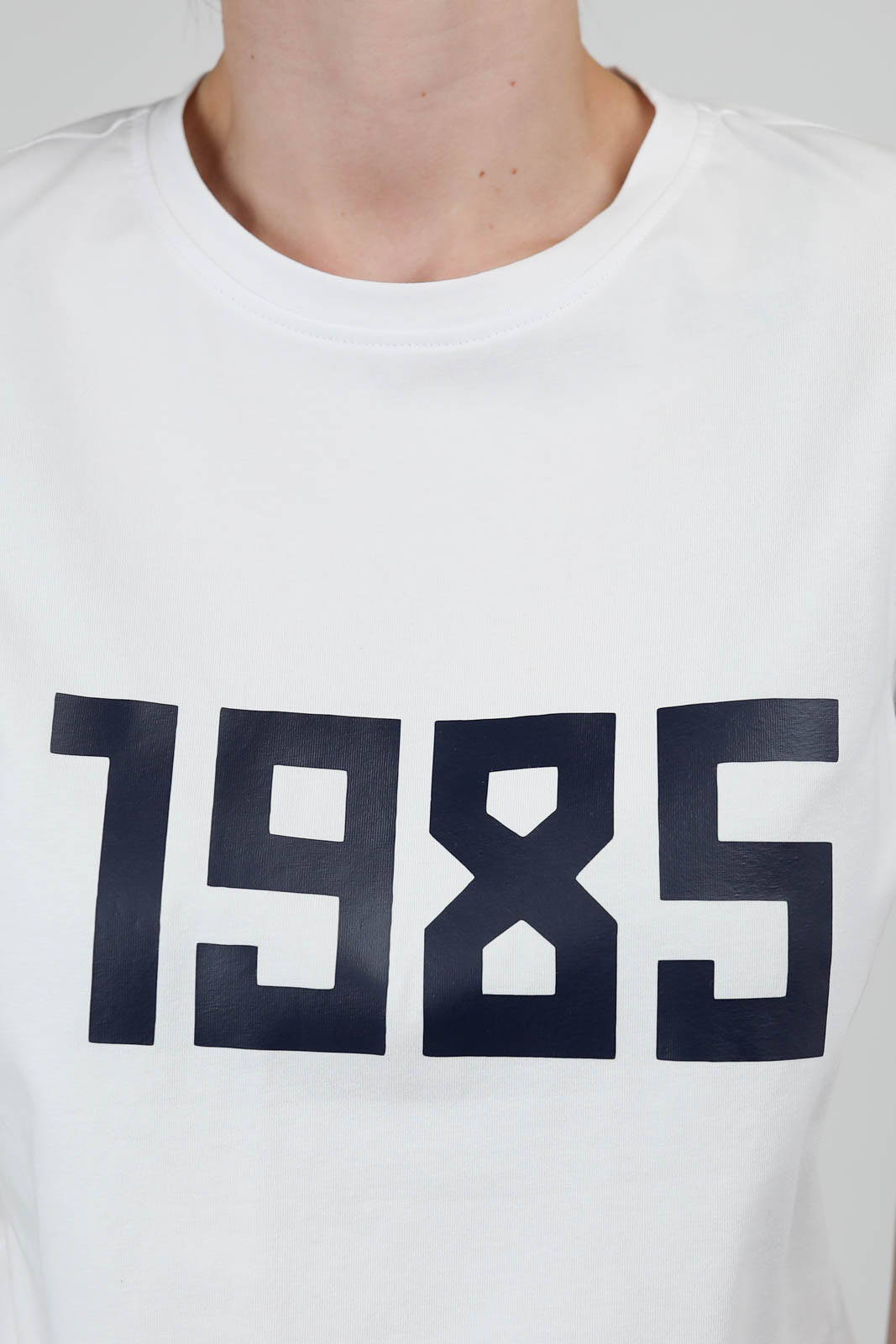 T-shirt 1985 bleu foncé