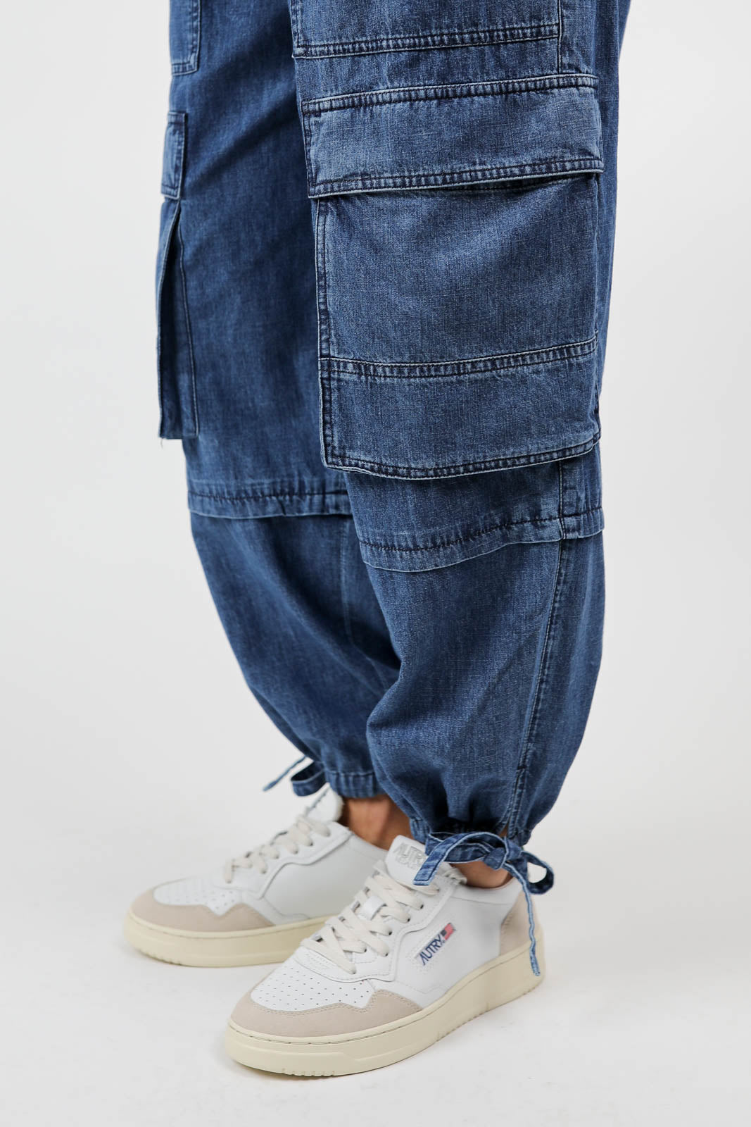 Pantalon en jean Ivy en bleu