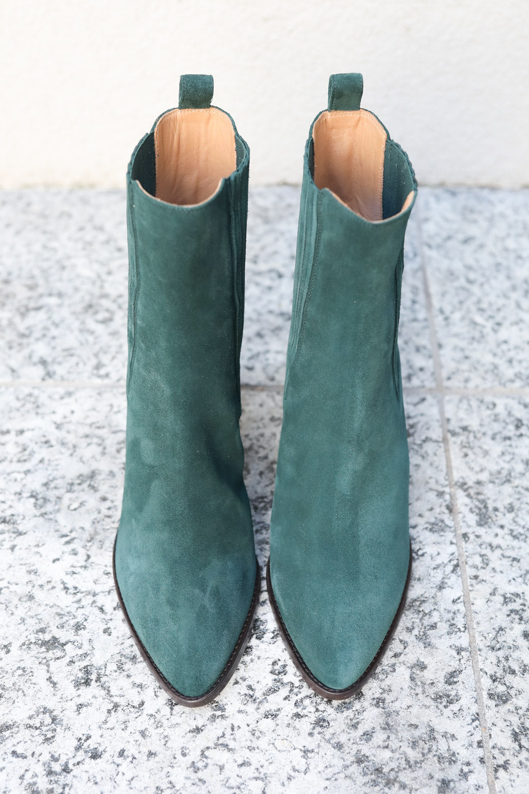 Bottes Reliane in Dark Green