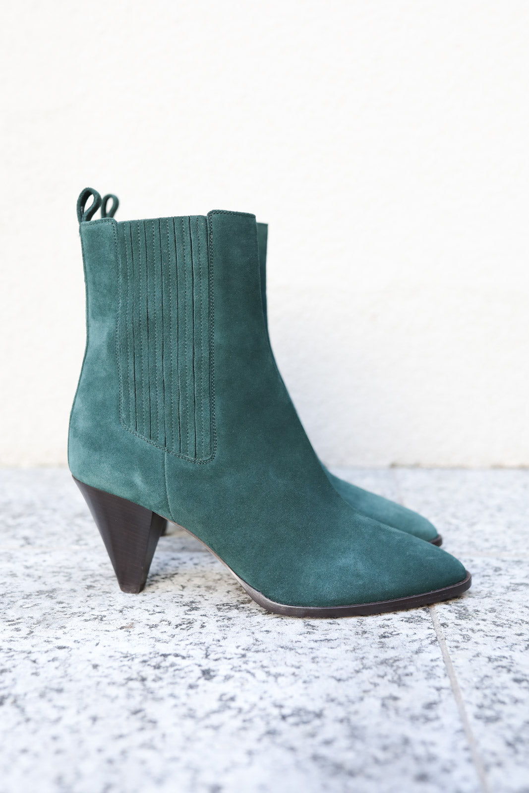 Bottes Reliane in Dark Green