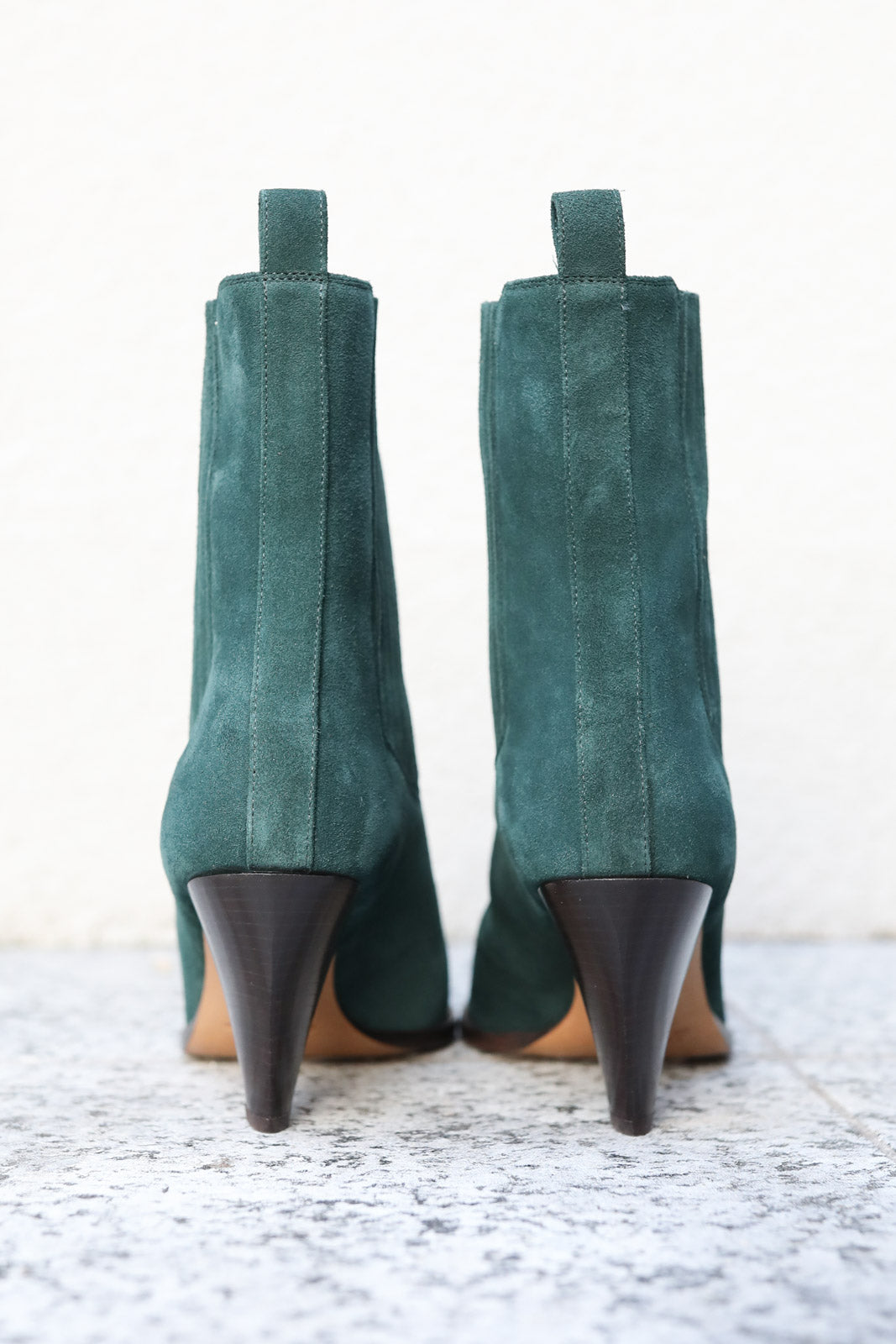 Bottes Reliane in Dark Green