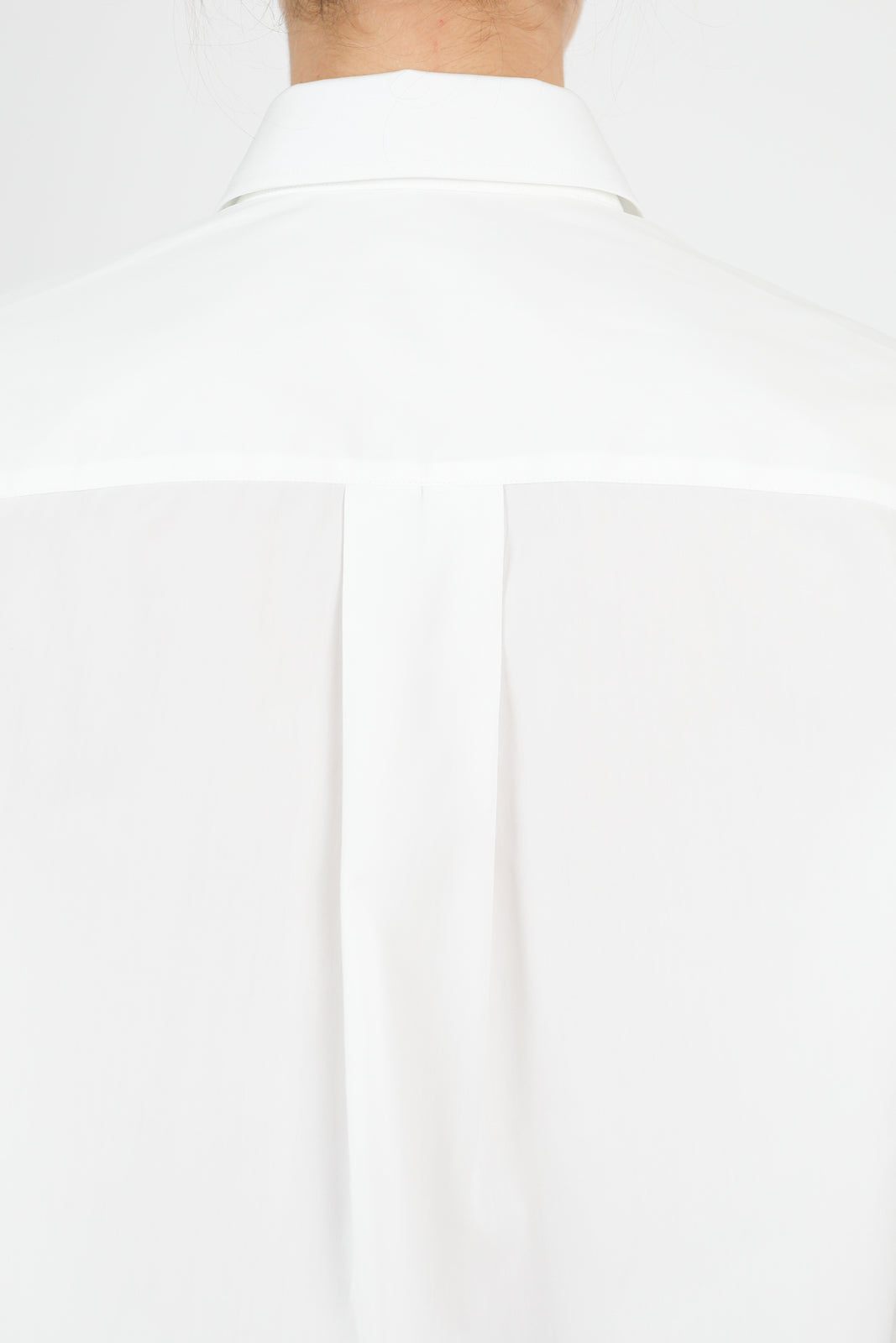 Blouse oversize en blanc