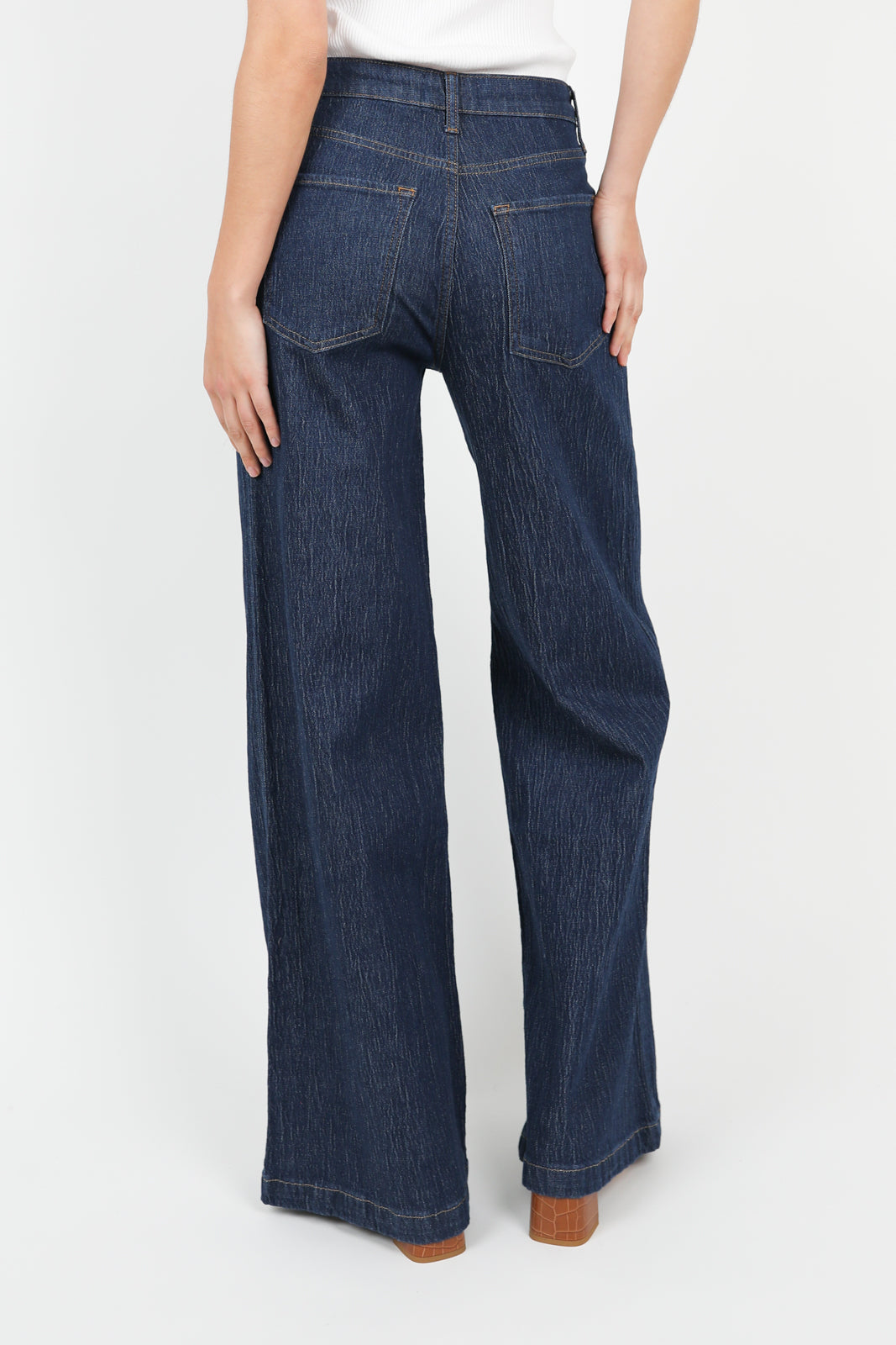 Jeans Ms. Fonda en indigo foncé