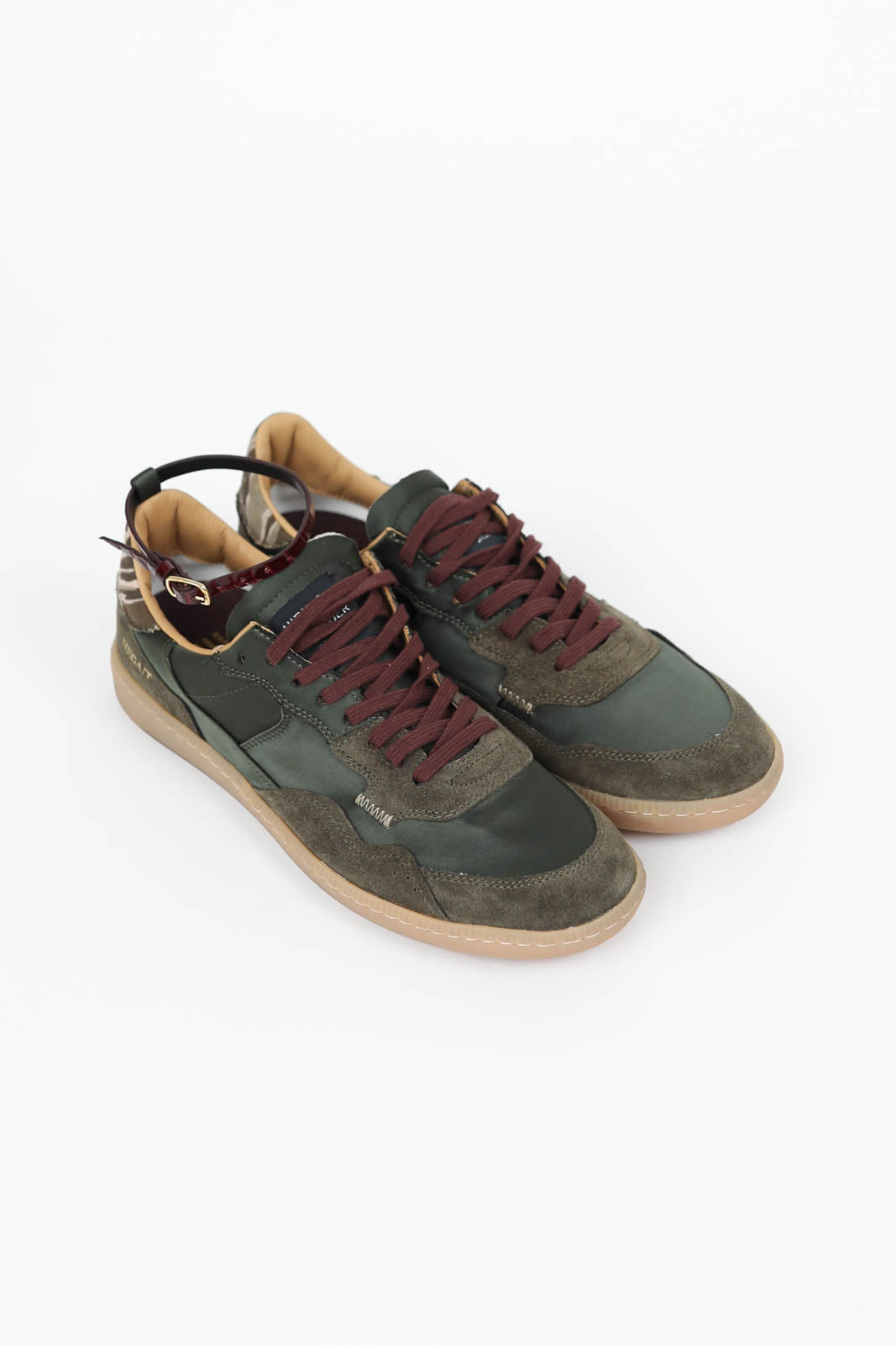 Baskets Mega T en vert militaire