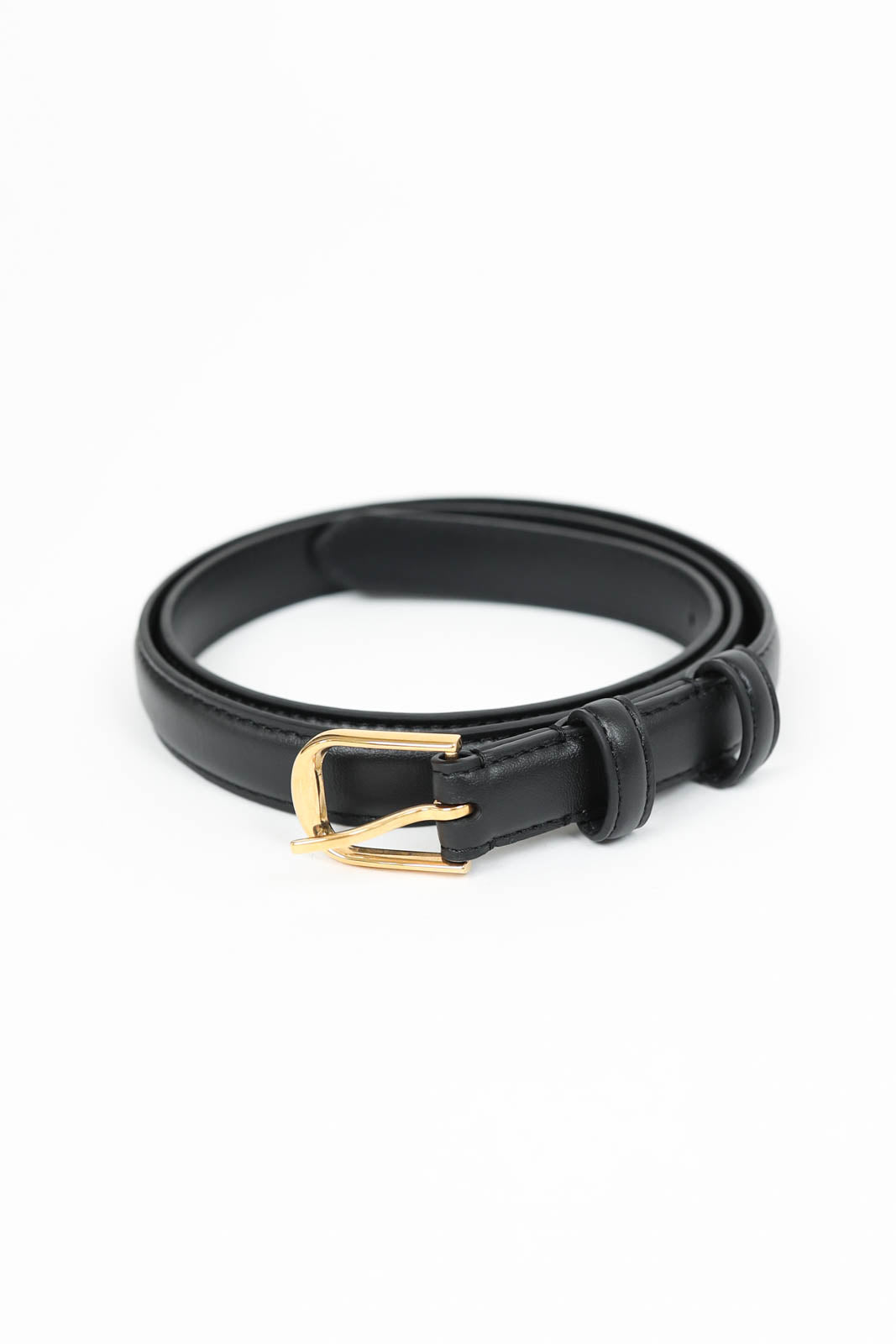 Ceinture Jane in Shiny Brass Buckle