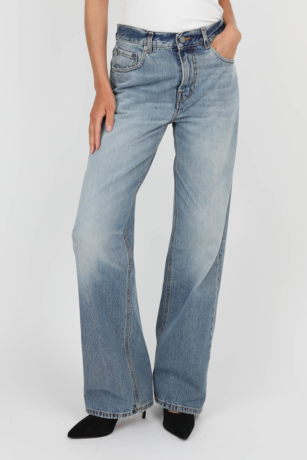 Jeans Bonnie en Dive Blue Wash