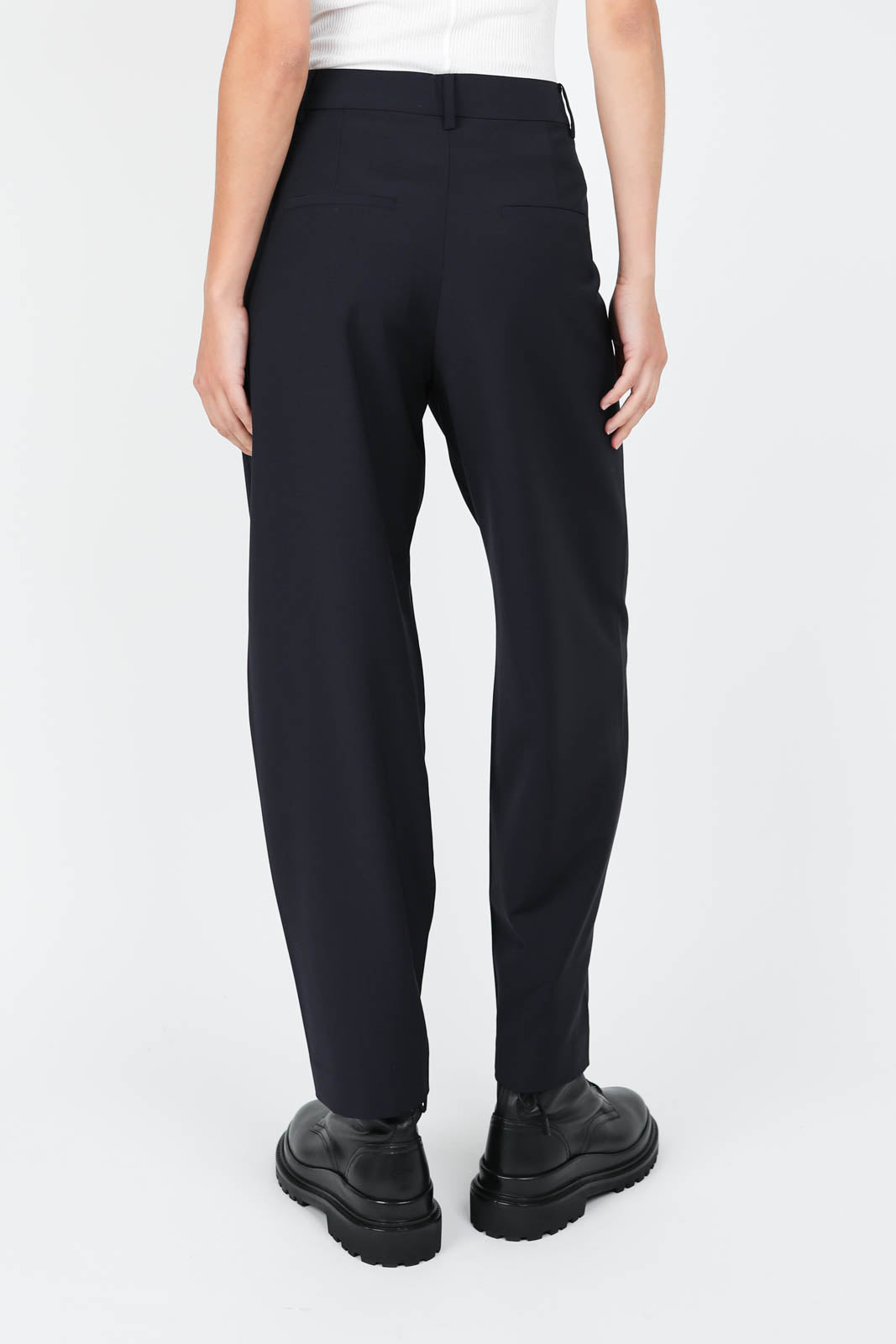 Pantalon Tropical Wool Reese en bleu marine