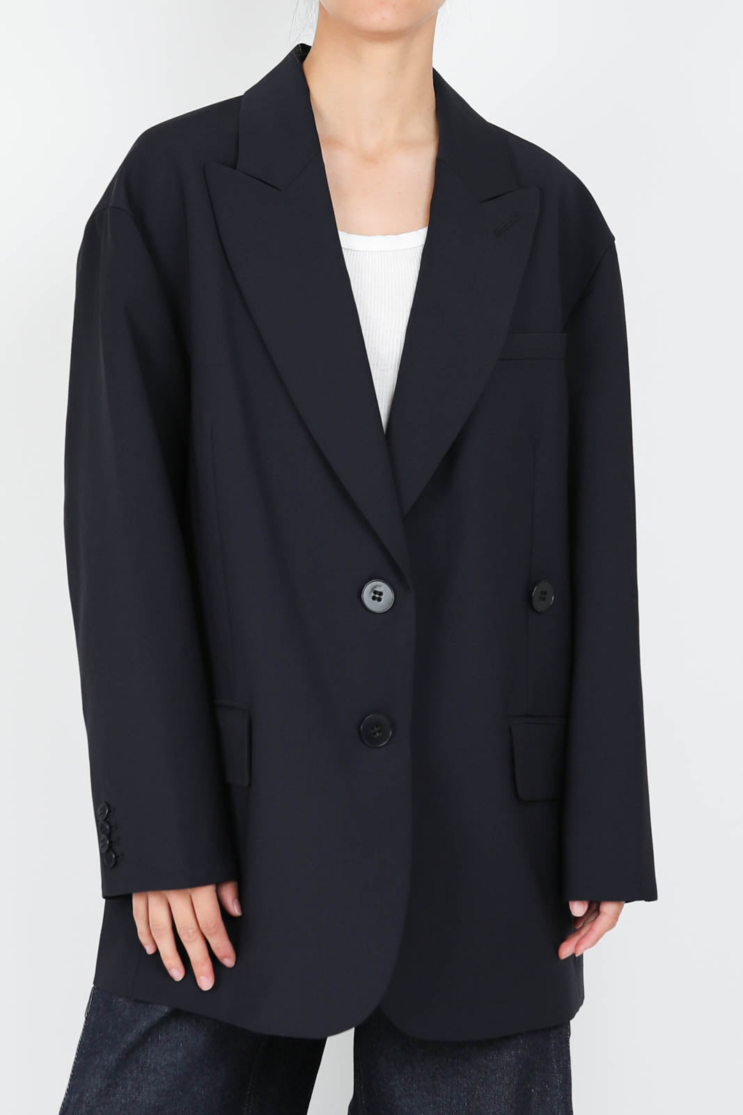 Blazer Liam Tropical Wool in Navy