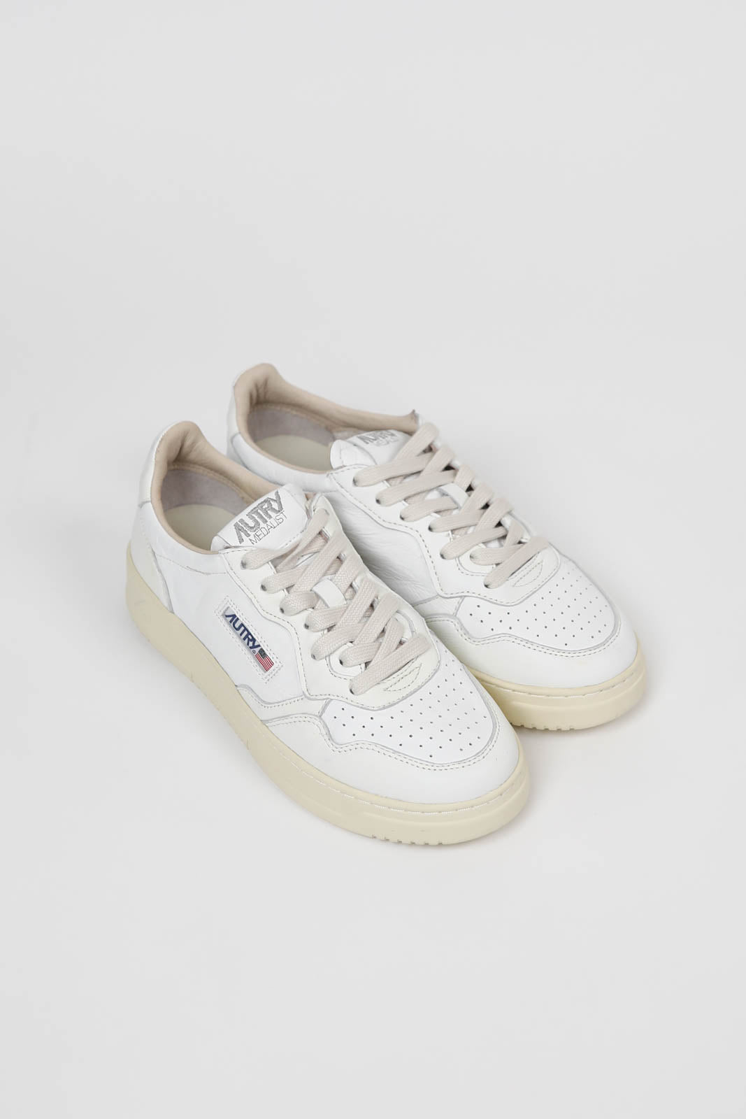 Sneakers Medalist Low Blanc/Blanc Chèvre