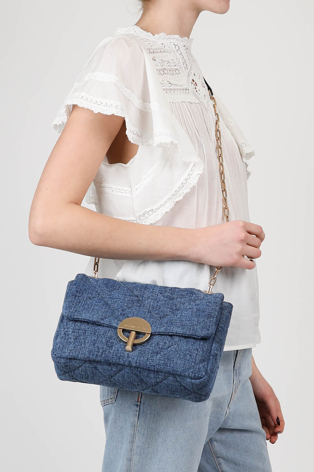 Sac Moon MM en indigo