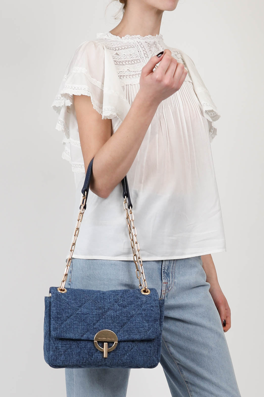 Sac Moon MM en indigo