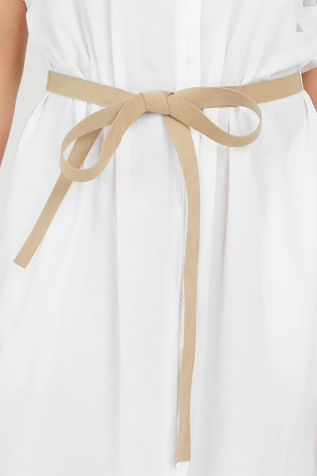 Robe Linnet en blanc