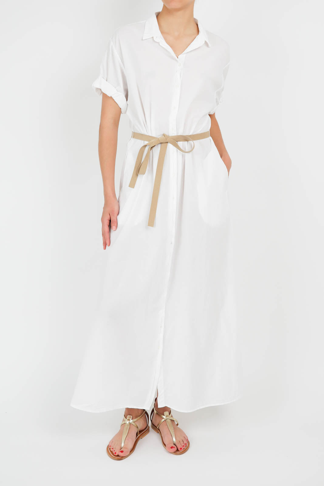 Robe Linnet en blanc