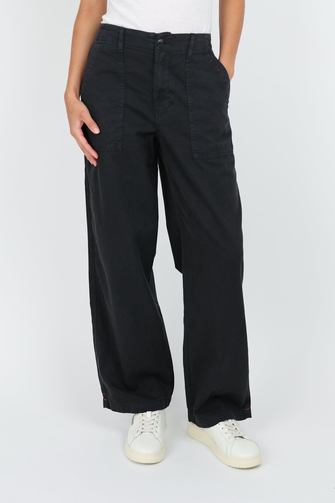 Pantalon Morleigh en noir délavé