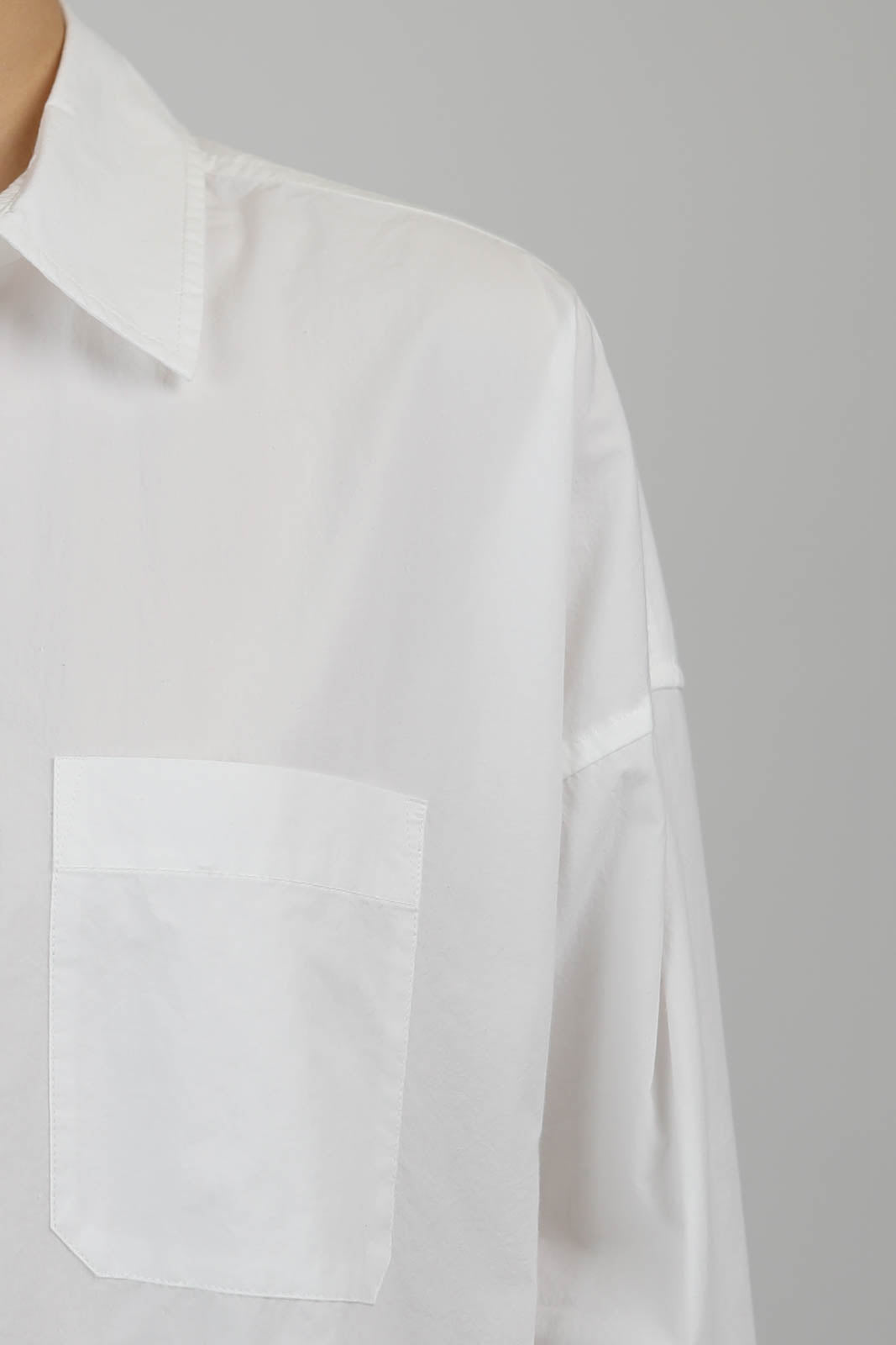 Blouse Uniform in Optic White