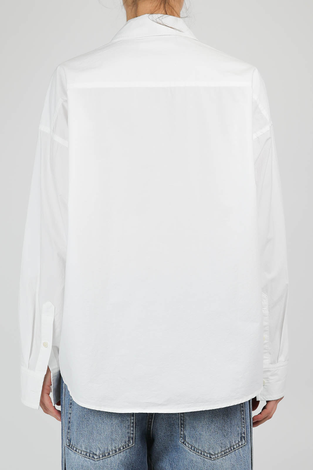 Blouse Uniform in Optic White