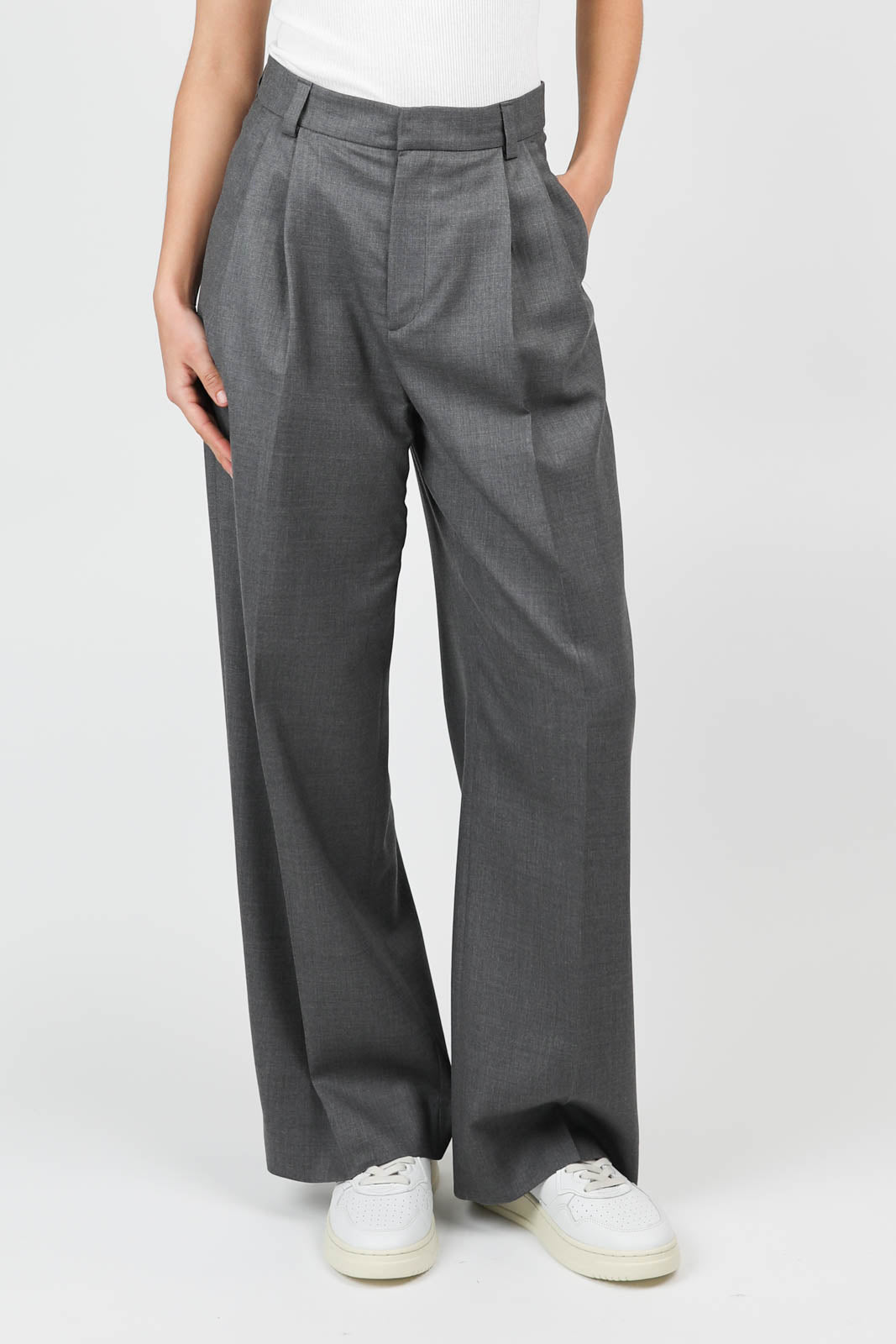 Pantalon Connie en gris clair