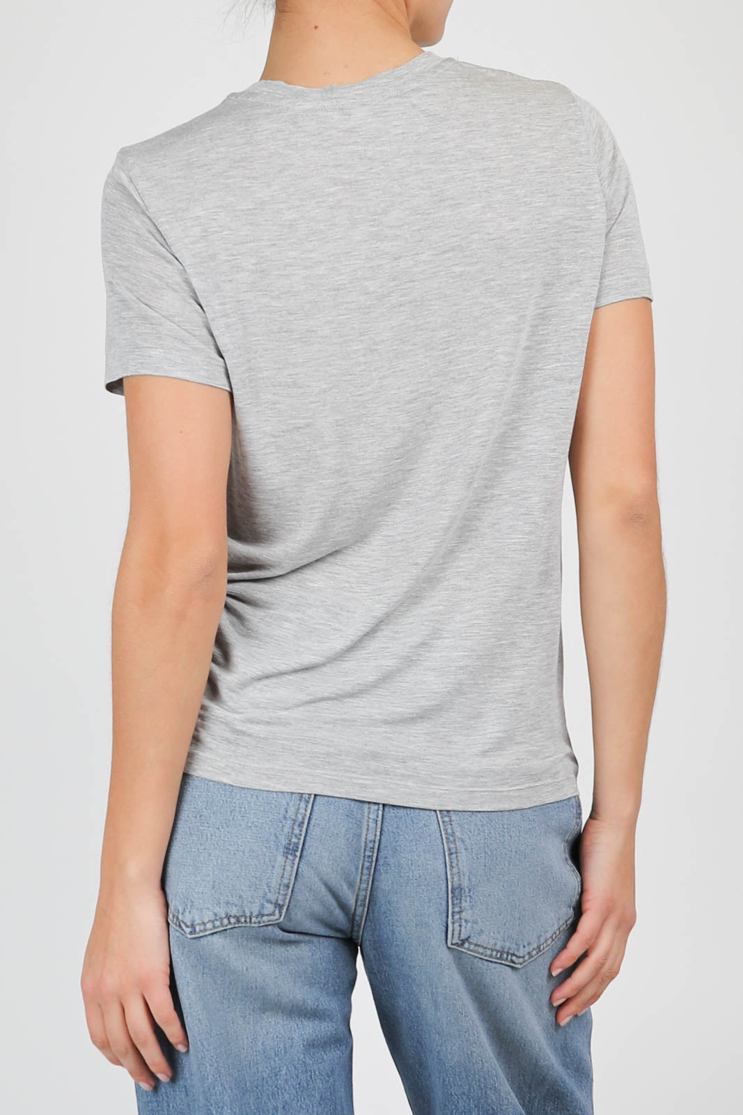 T-shirt Annise en gris chiné