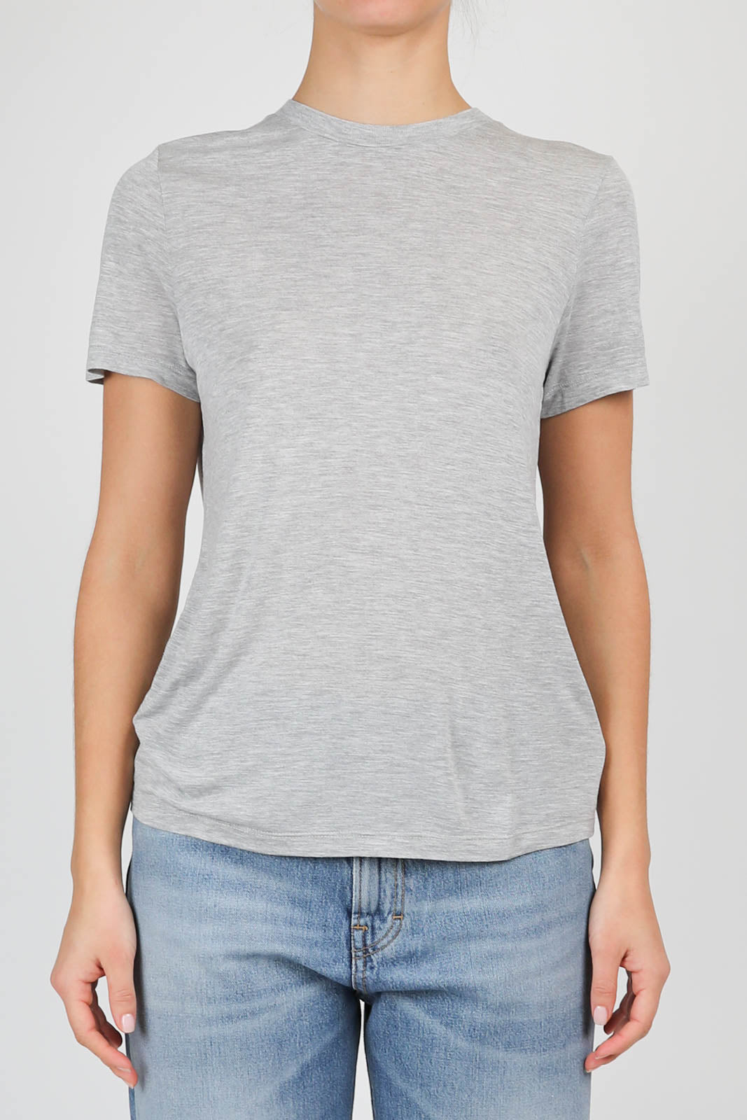 T-shirt Annise en gris chiné