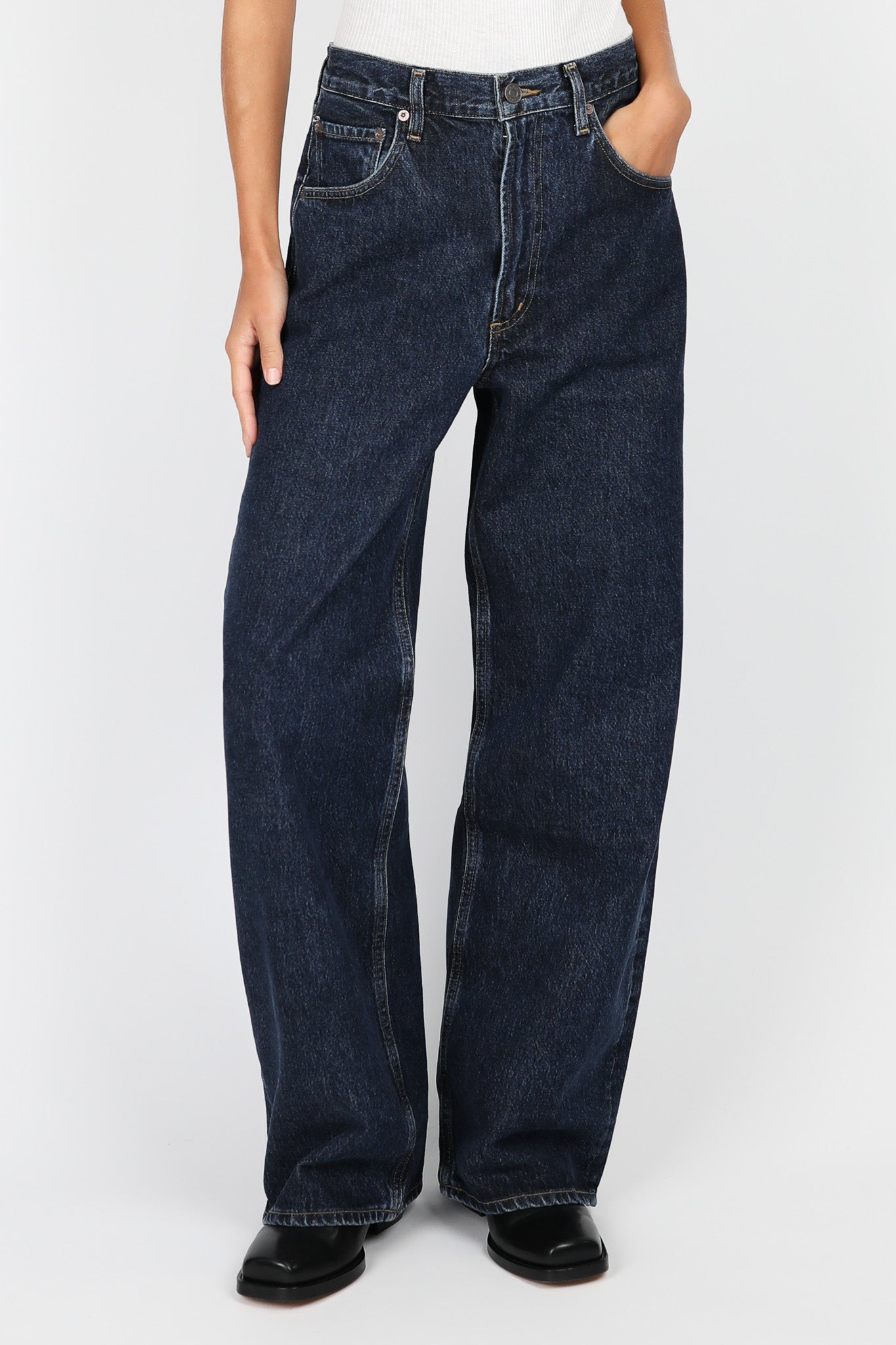 Jeans Low Curve en pendule