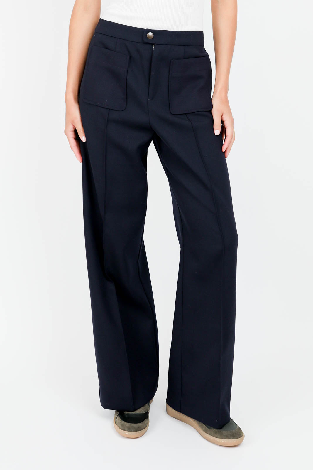 Pantalon Harry en bleu marine