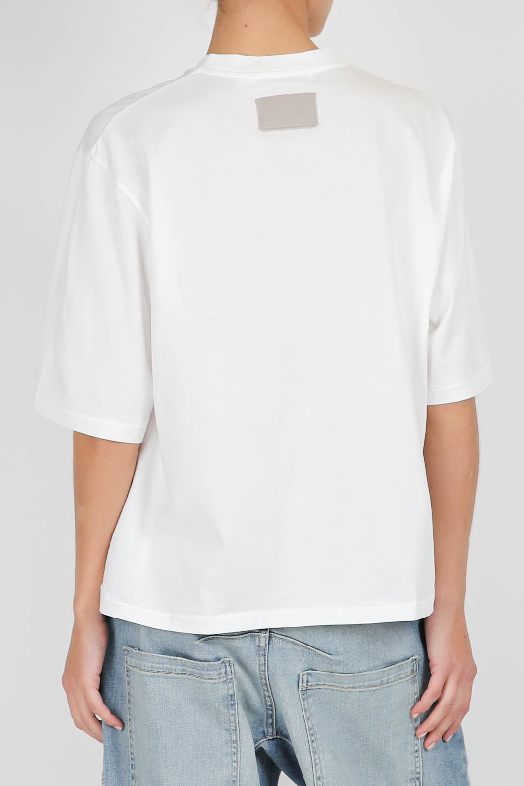 T-shirt Vintage en blanc cassé