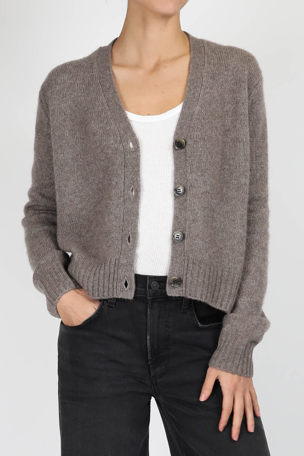 Cardigan Marionnette en nougat