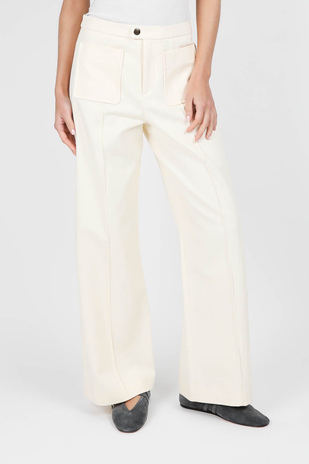 Pantalon Harry en crème