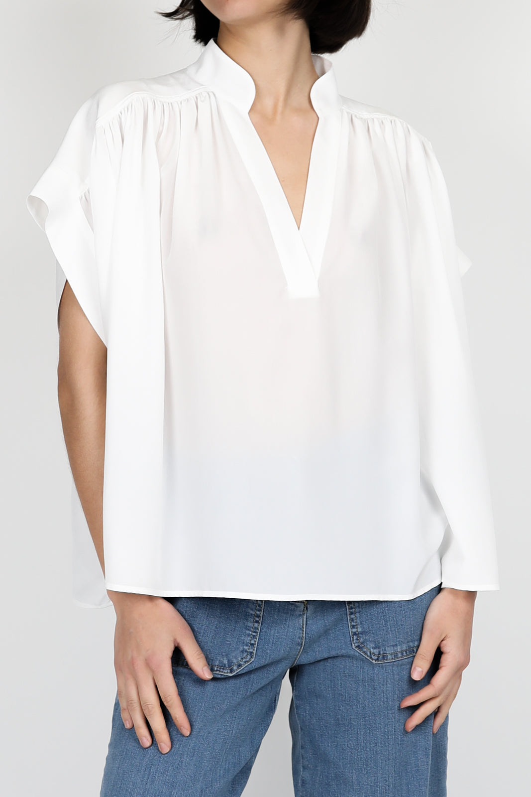 Blouse Cory en écru