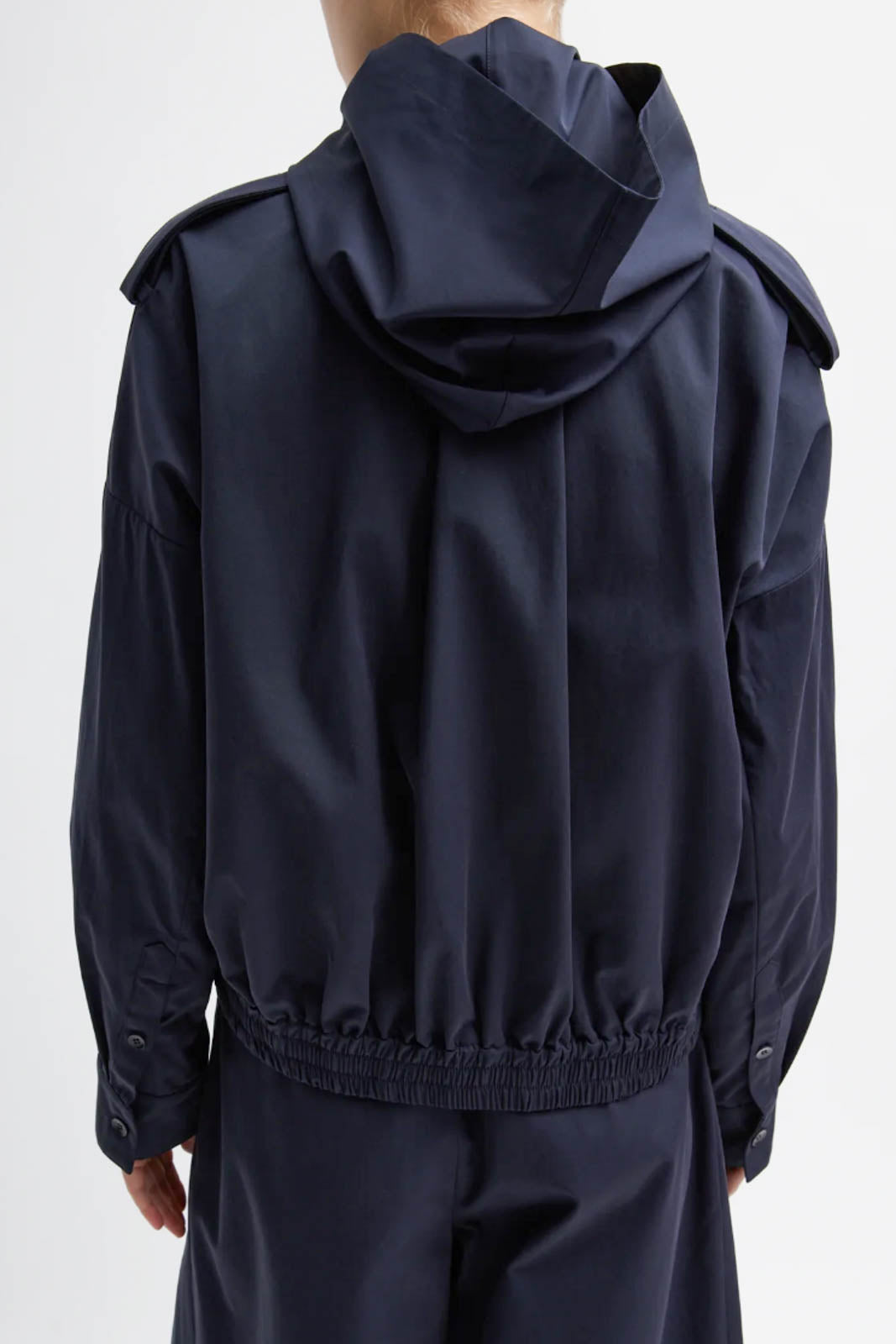 Veste Bomber en sergé Dark Navy