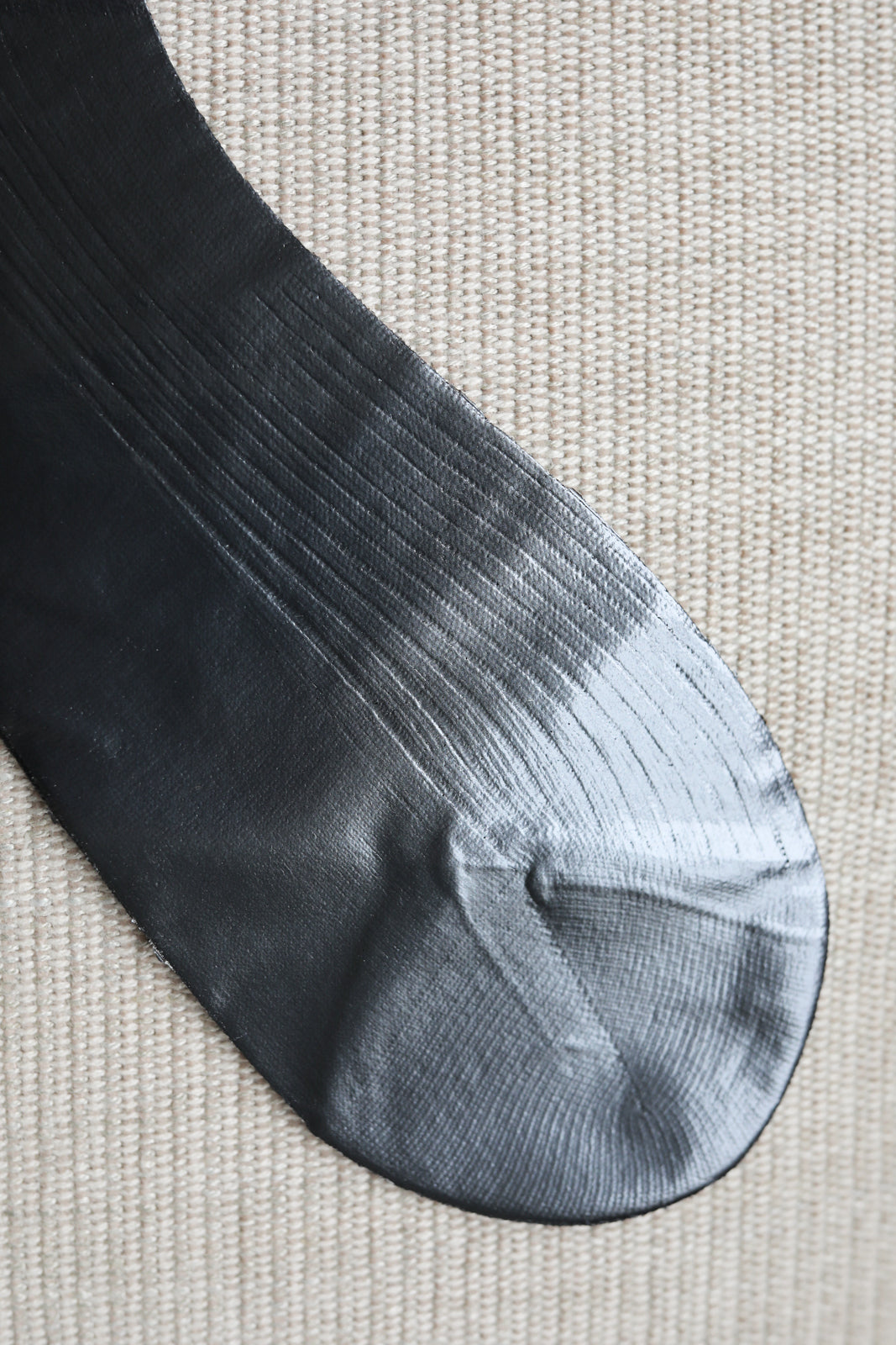 Chaussettes One Ribbed Laminated in Fumo