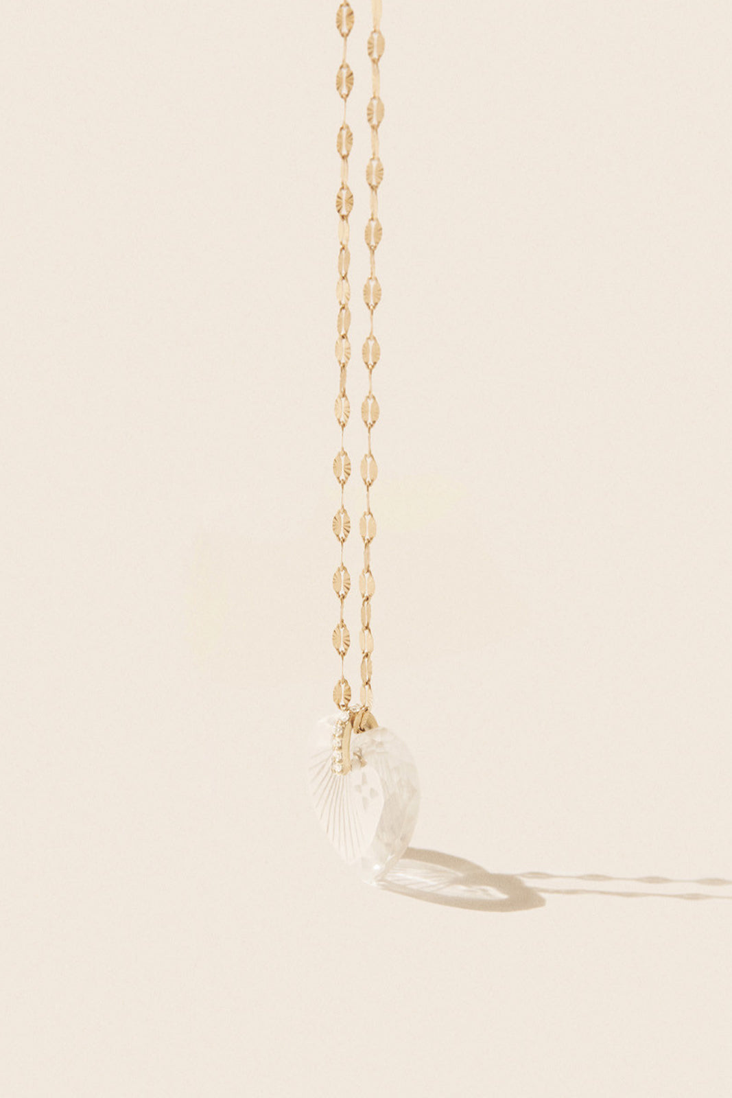 Collier Gabin No. 3 en cristal