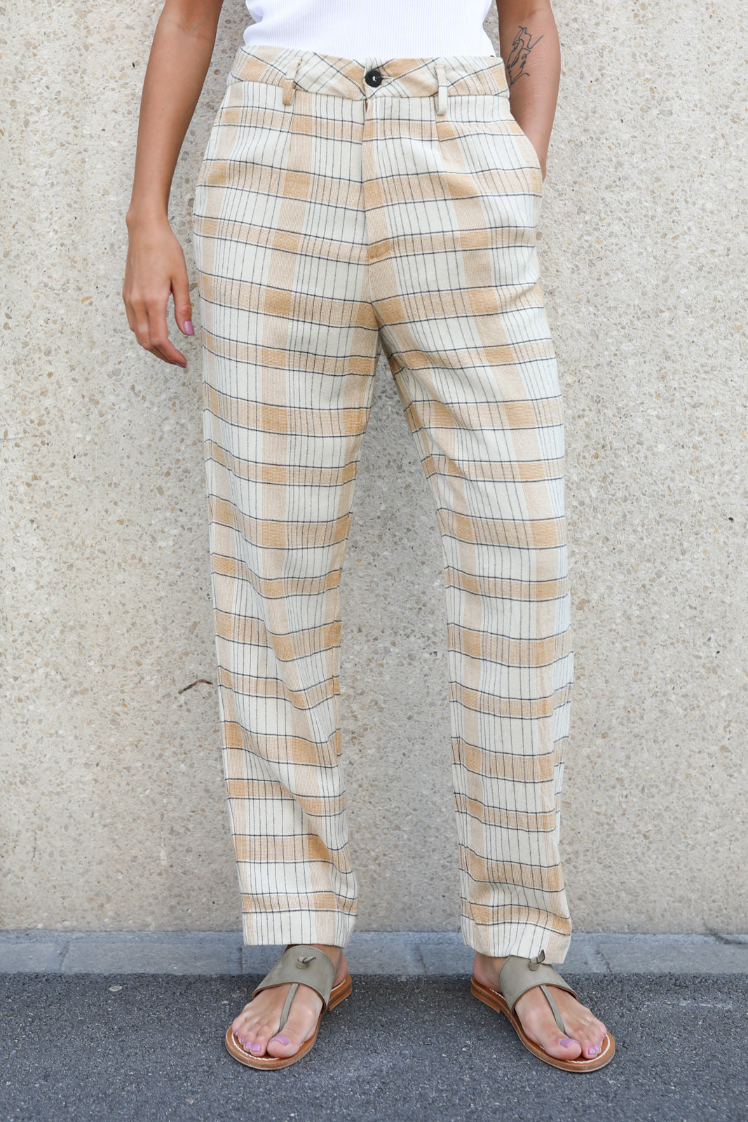 Pantalon Tartan en laine