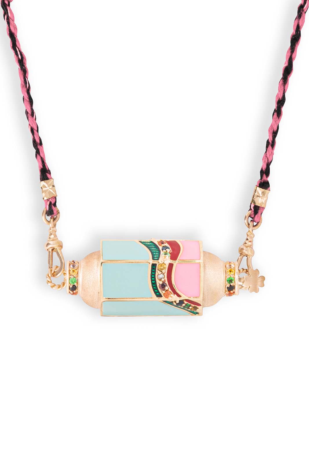 Collier Waterfall Rainbow Multi