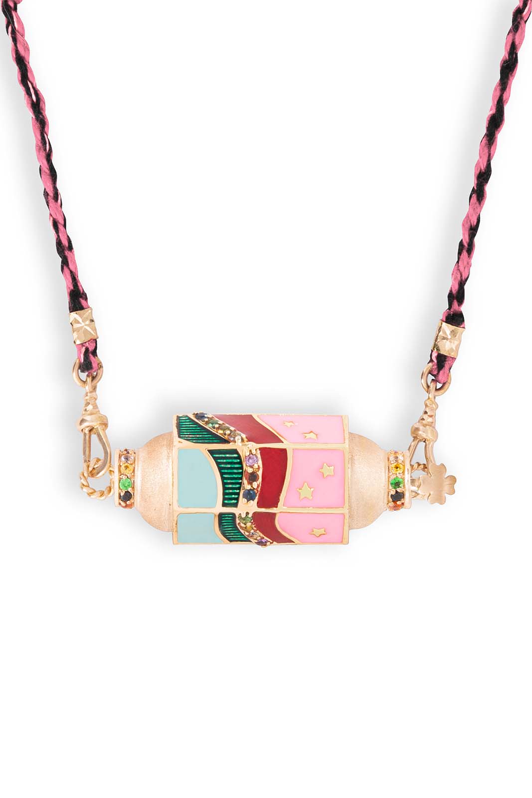 Collier Waterfall Rainbow Multi